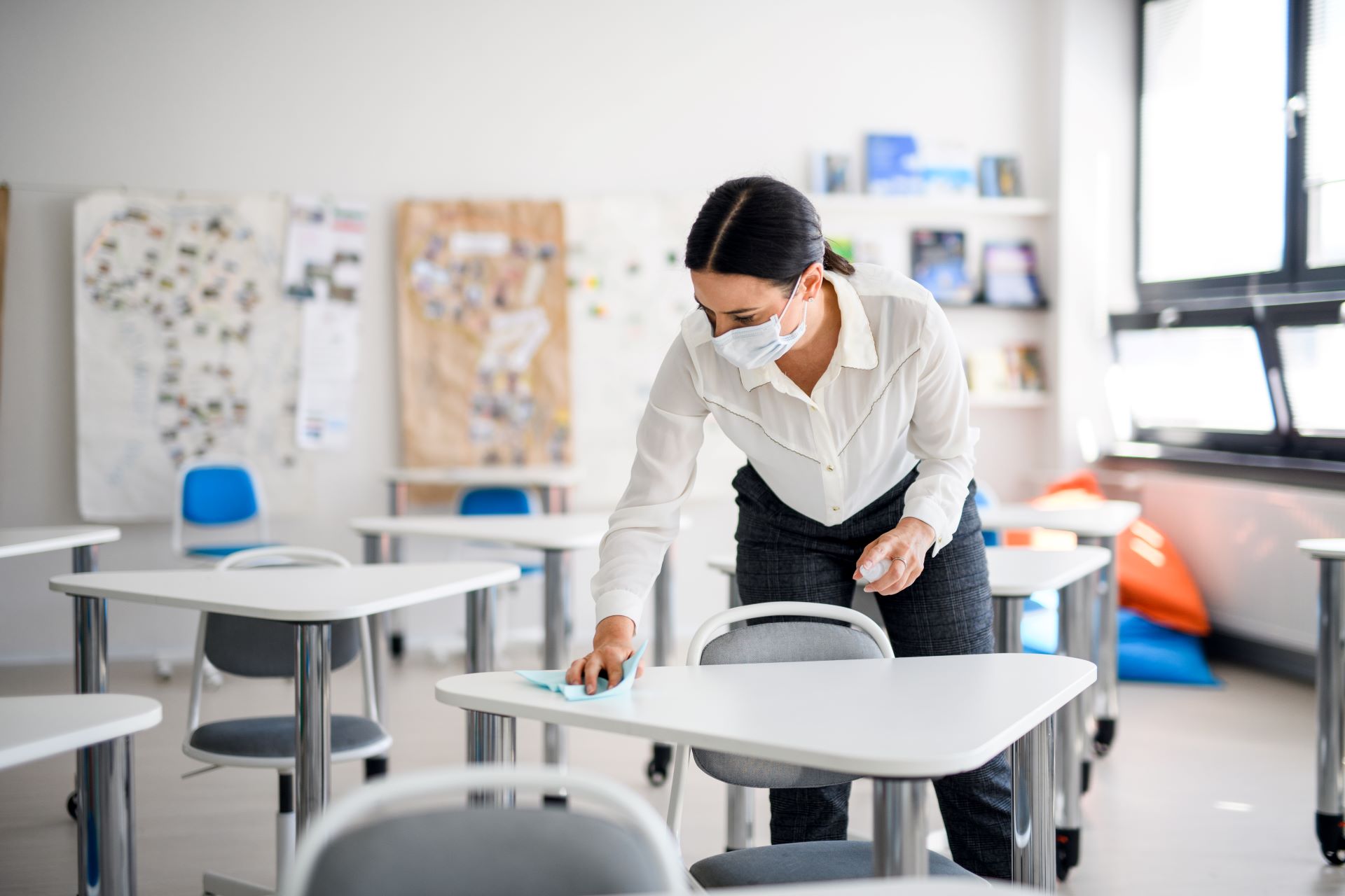 Regular Cleaning in Schools