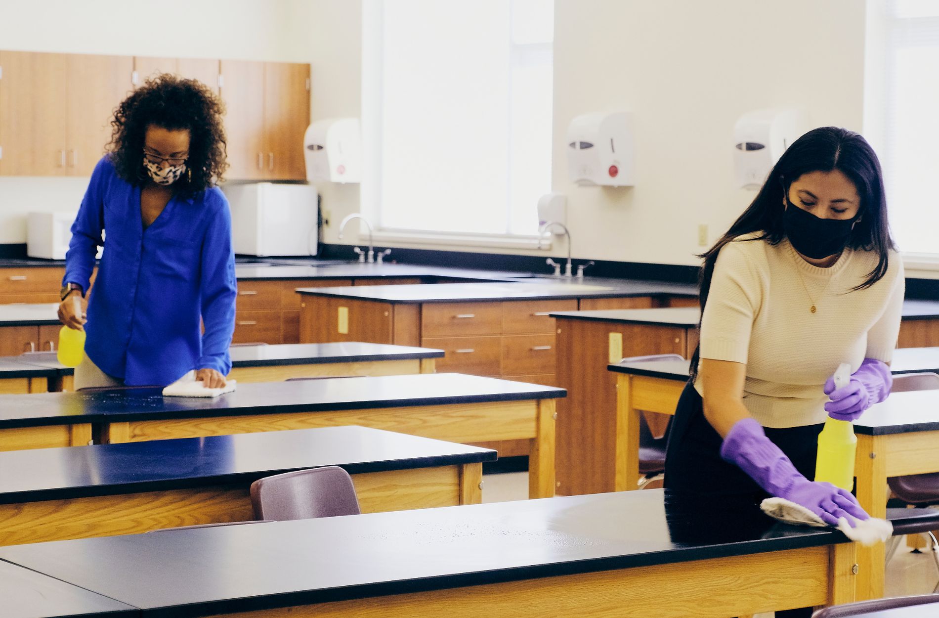 school cleaning